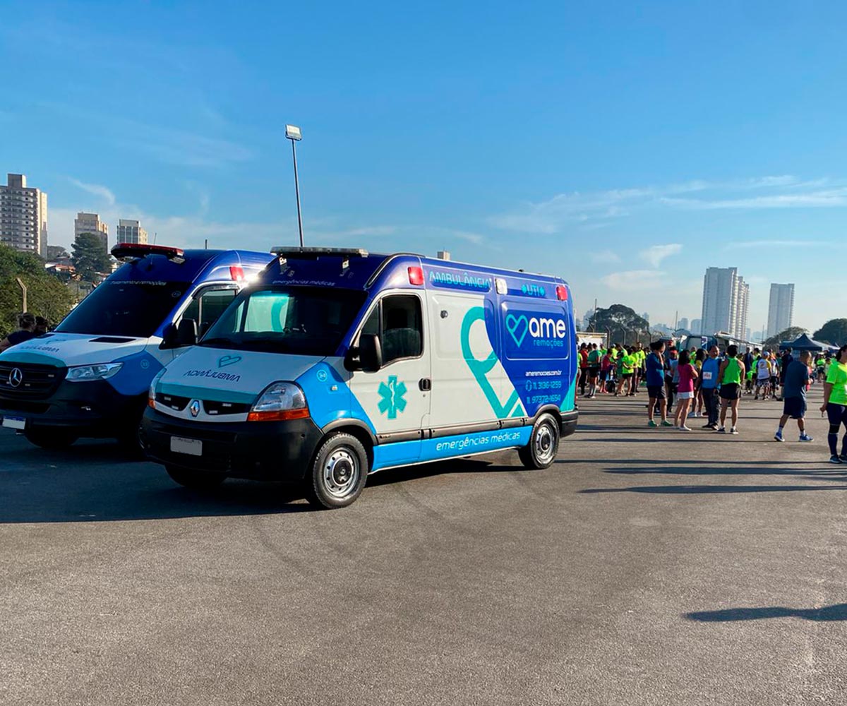 Ambulância para cobertura de eventos